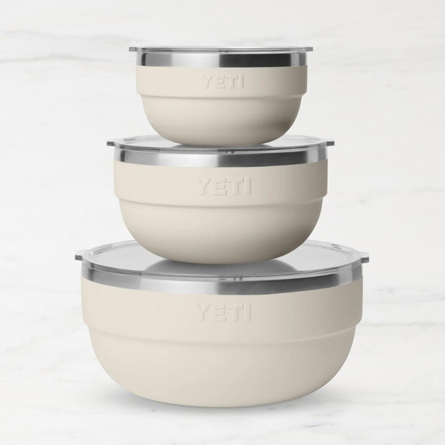 YETI Rambler Bowls, Set of 3, Cape Taupe