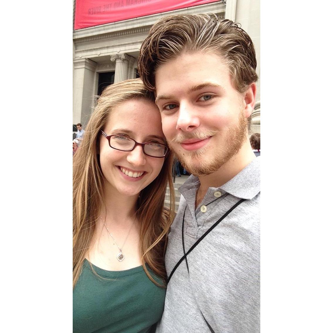 Kaitlin's first time in to New York City, June 2015. I fondly recall sharing my favorite parts of the city with her, as she had shared Cleveland with me a few weeks prior.