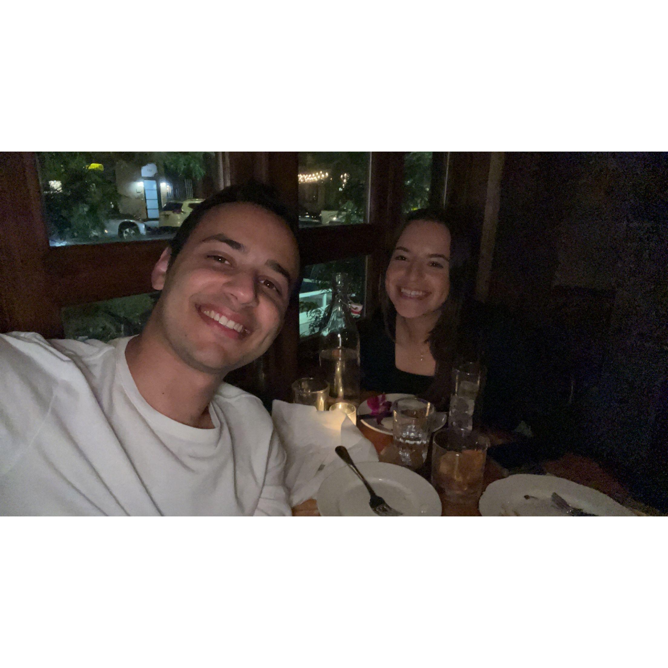 Our first picture together