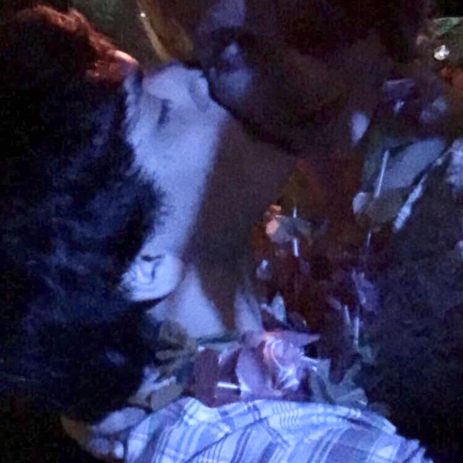 Our first photo together