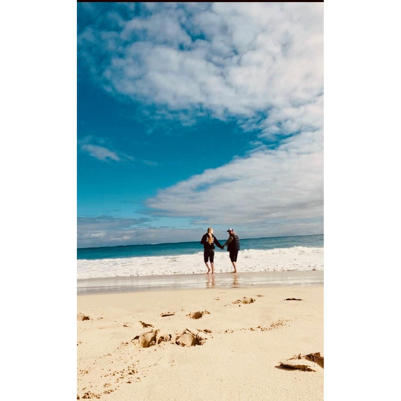 Quinn's Rocks beach, Perth