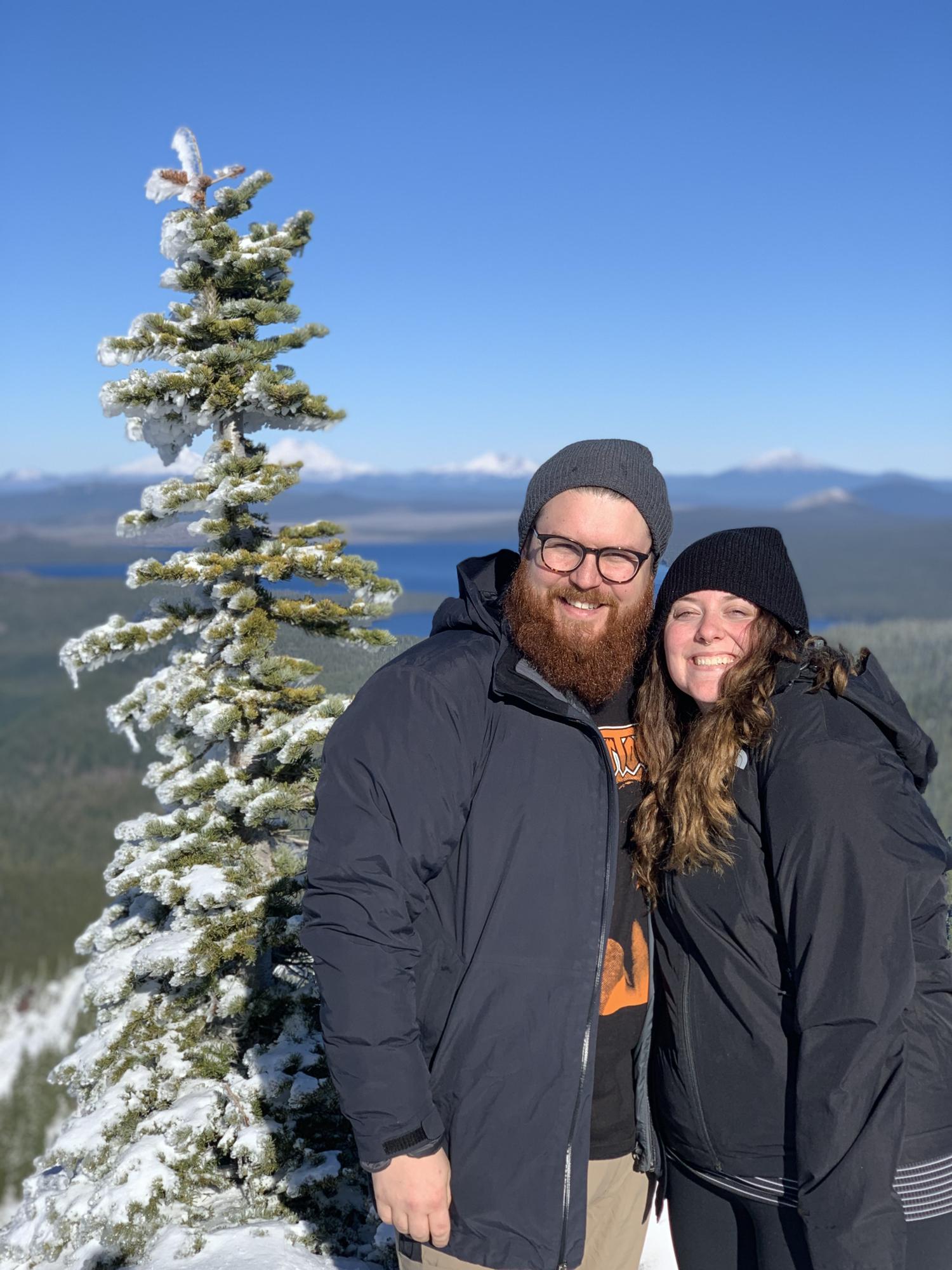 Mount Fuji, Oregon (Louis’ first summit)