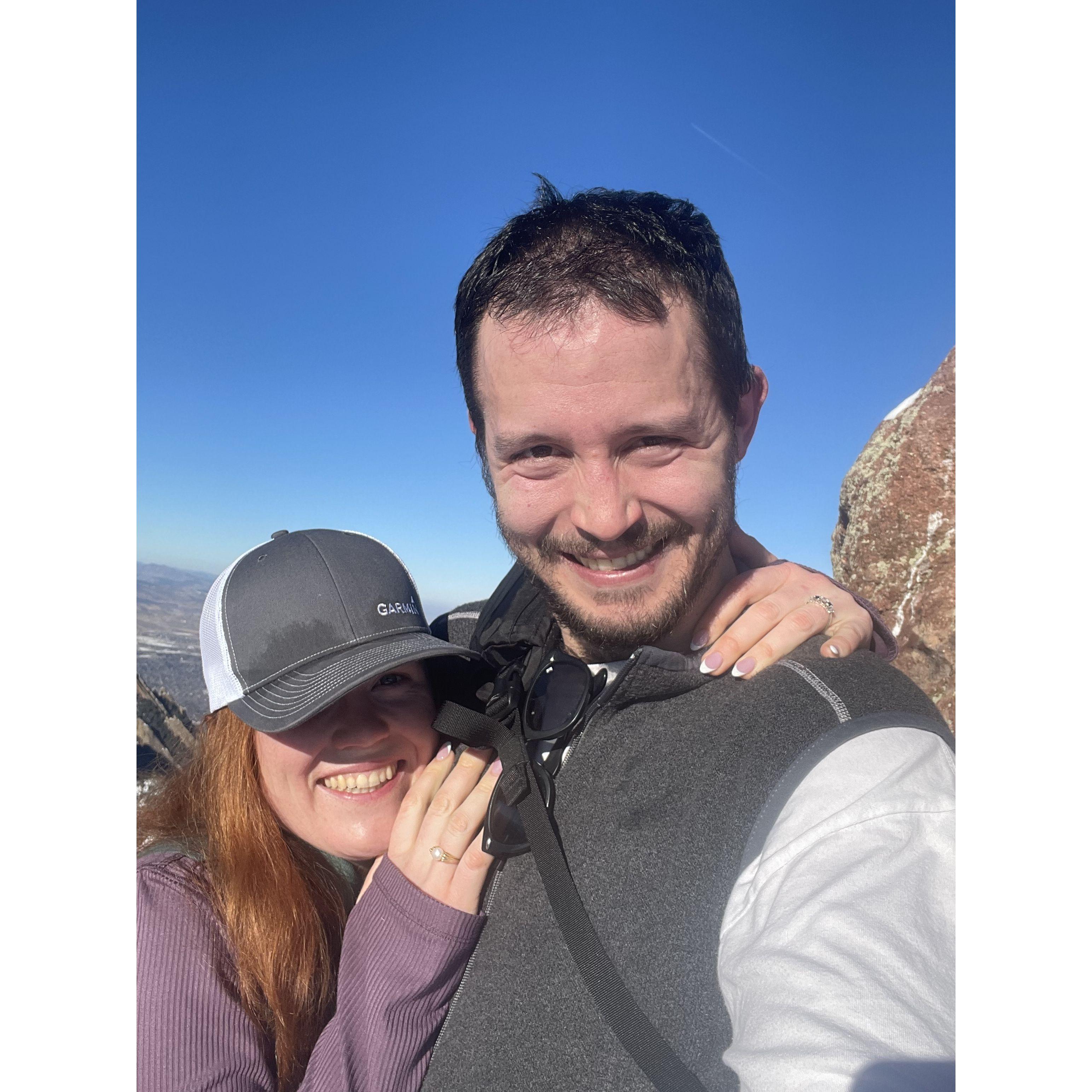We're engaged!