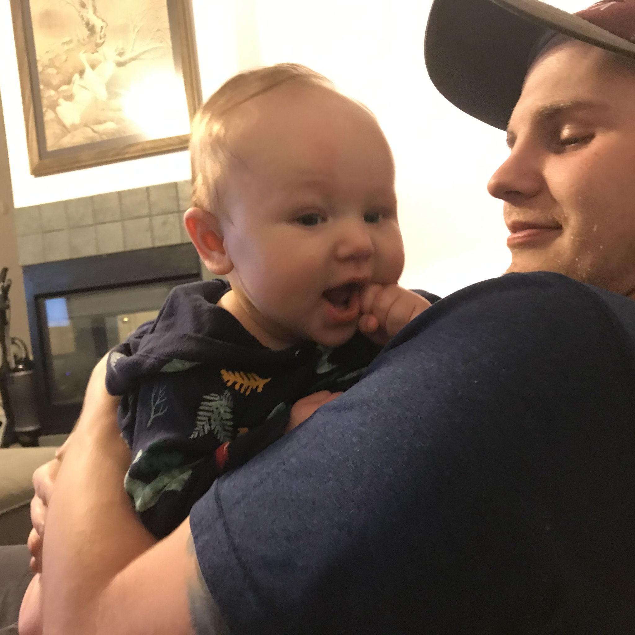 Noah has been growing up with us! What a throwback!