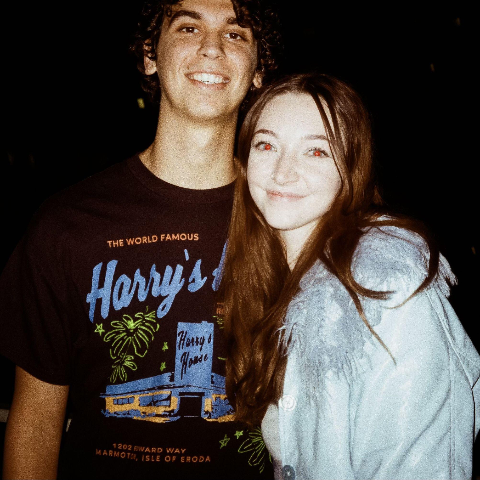 Marcus's first (and hopefully not last) time at a Harry Styles concert. He drank several "Harry's House-aritas", and the couple had a great time.