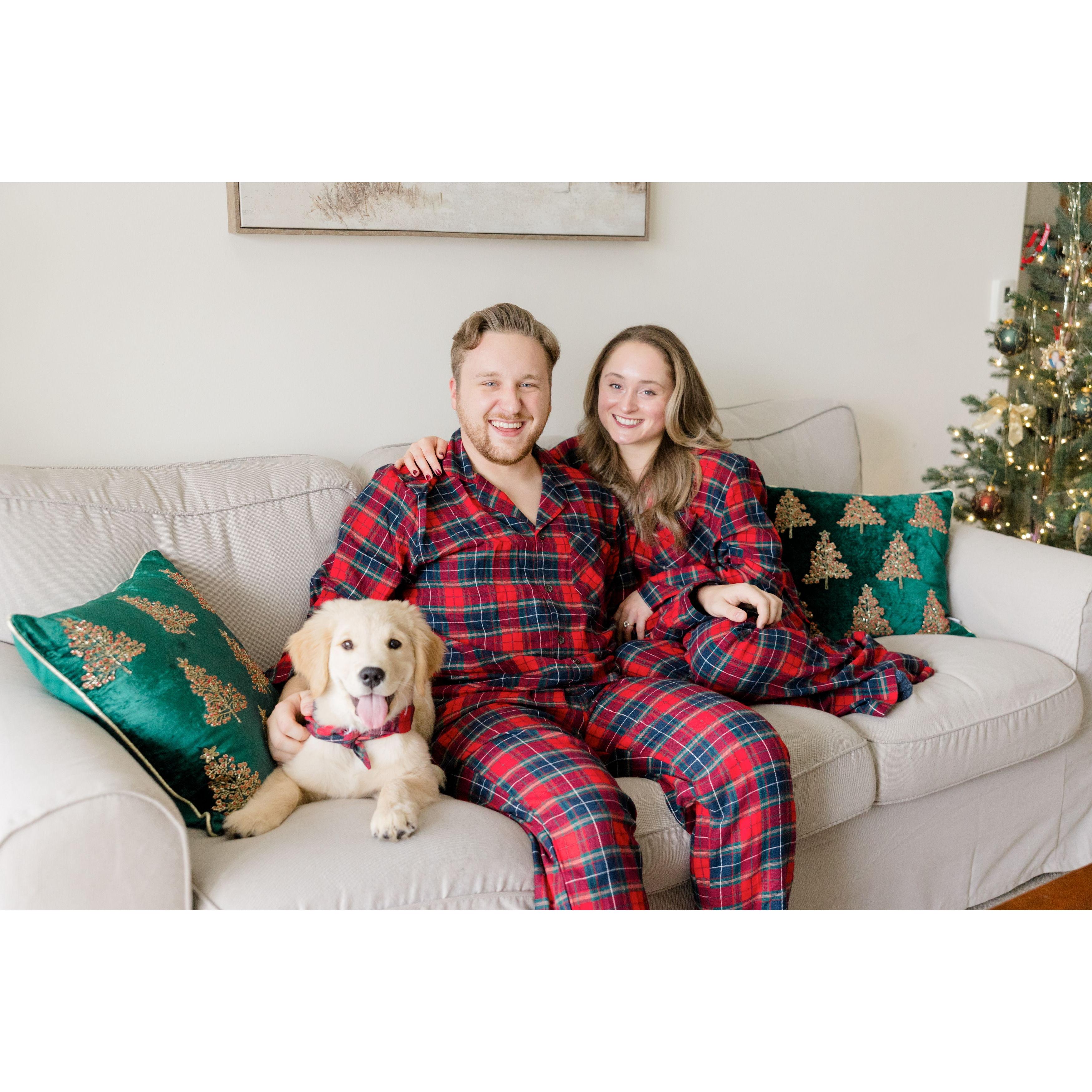 Our little family, Christmas 2024!