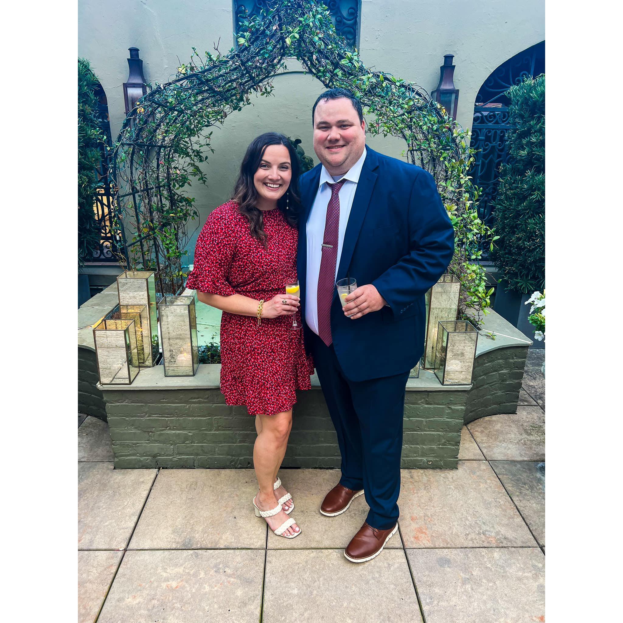 Celebrating Kyle and Mariah!