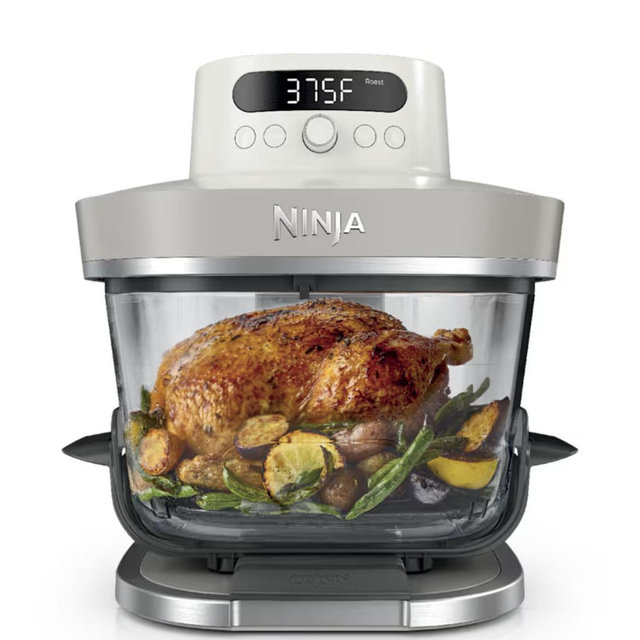 Ninja Crispi Pro 6-in-1 Glass Air Fryer in Bone