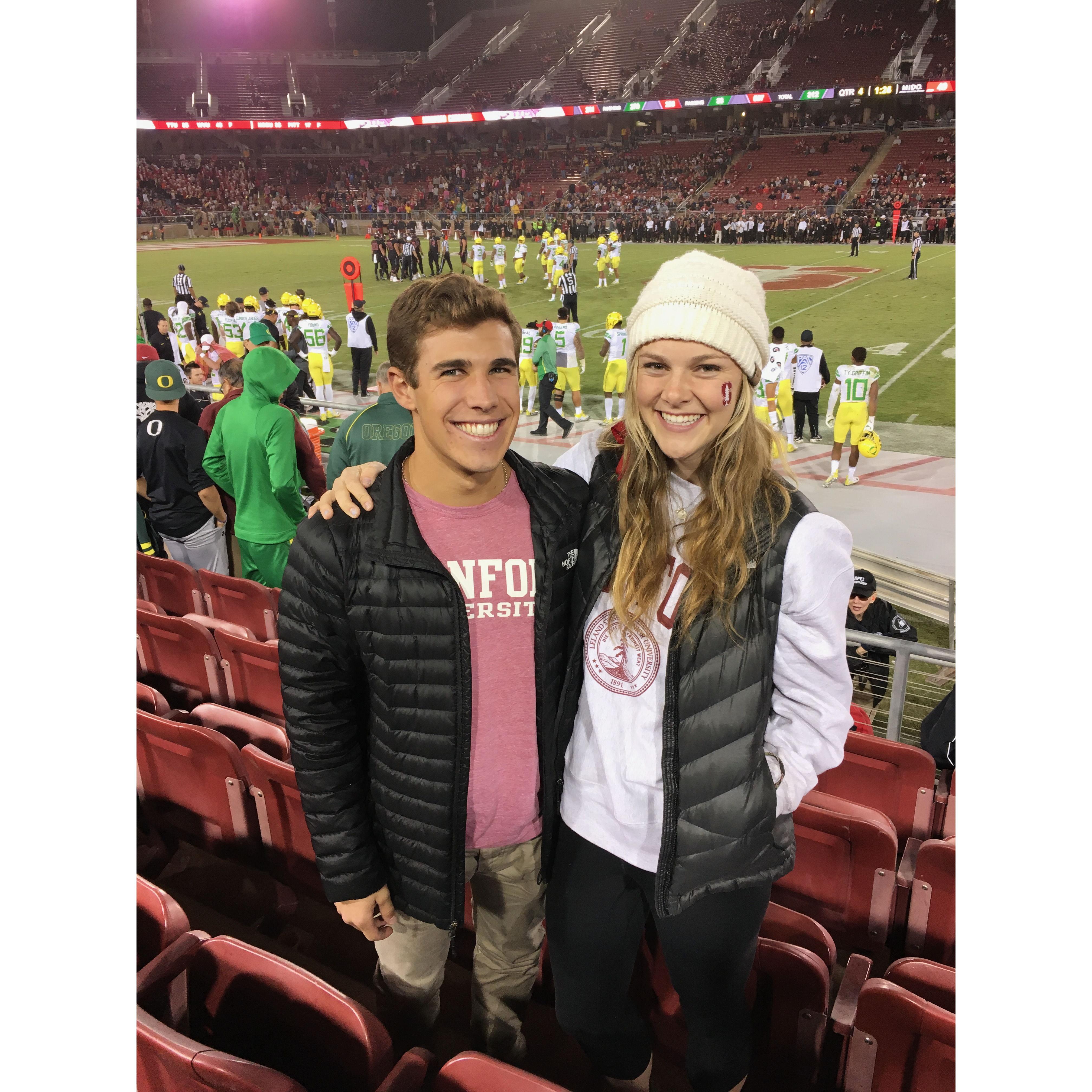 Watching Yet Another Stanford Loss (2017)