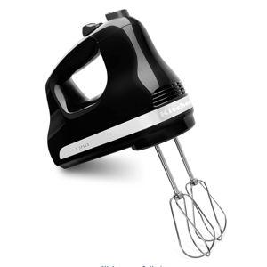 KitchenAid 5 Ultra Power Speed Hand Mixer KHM512, Onyx Black