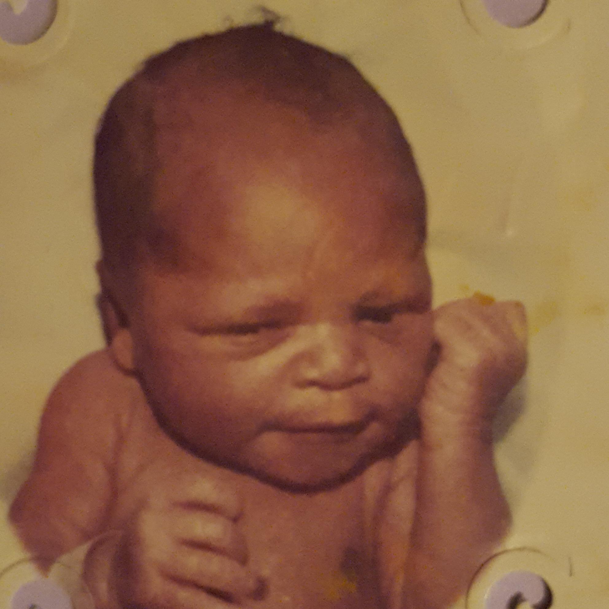 Melaniece's baby picture