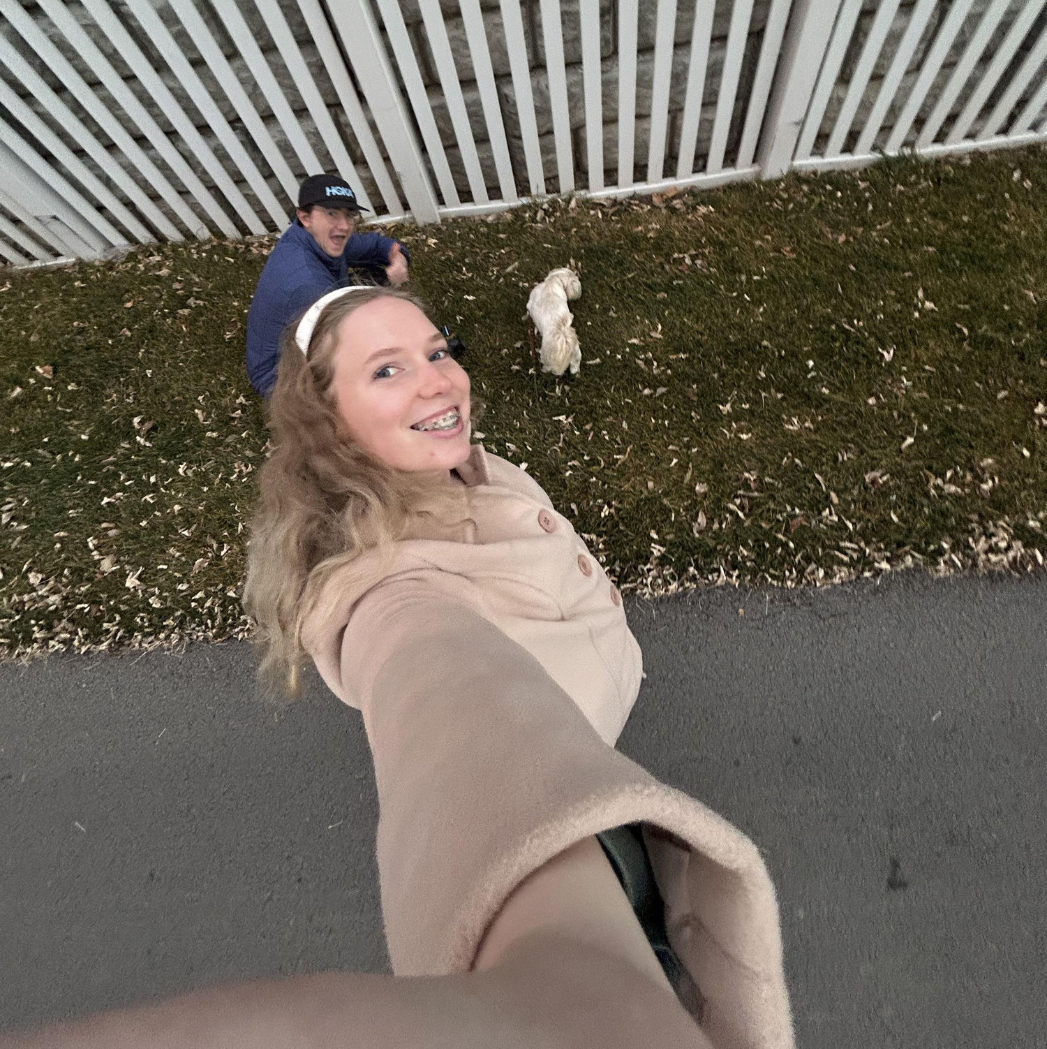 Christmas Day walk with Daisy