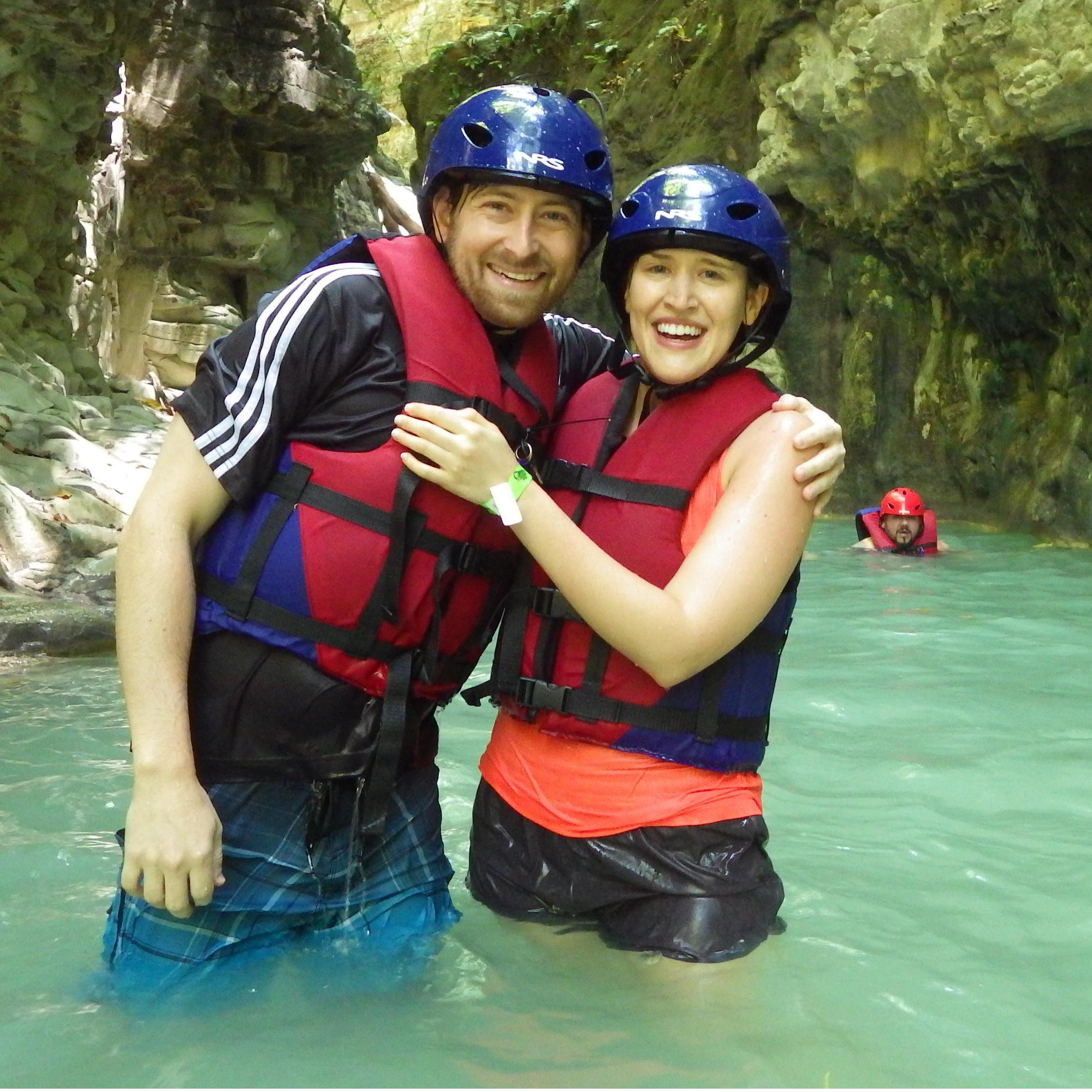 Jumping off & sliding down Damajagua Waterfalls in the Dominican Republic