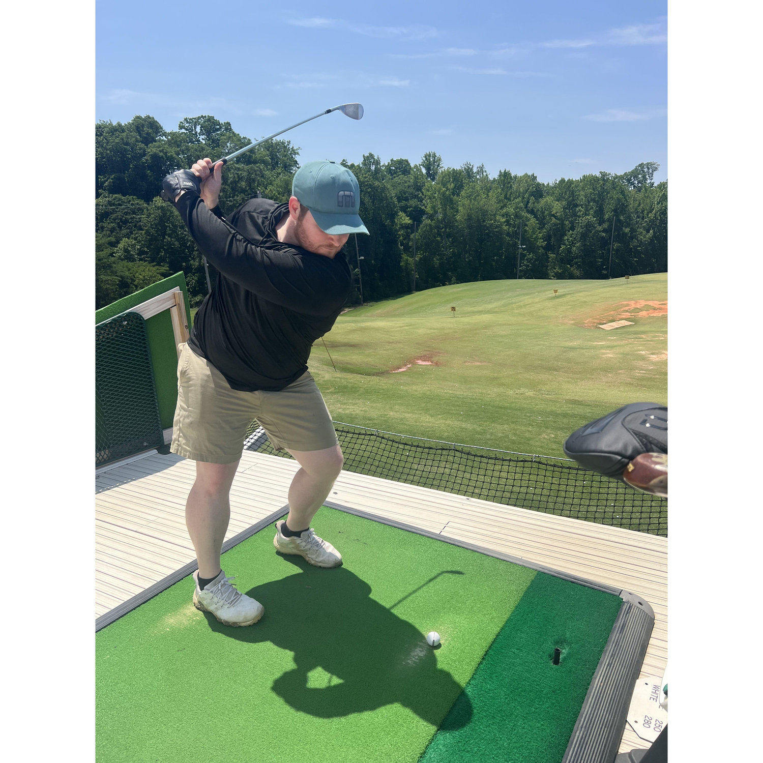 look at that swing
