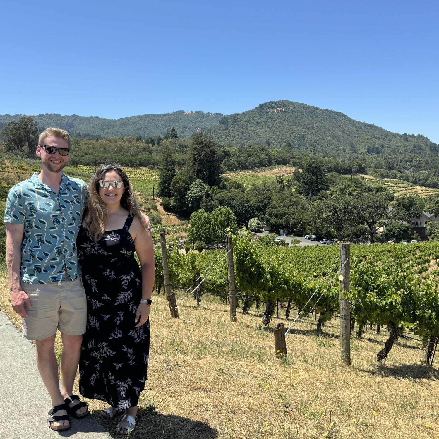 On a trip to Sonoma County, California