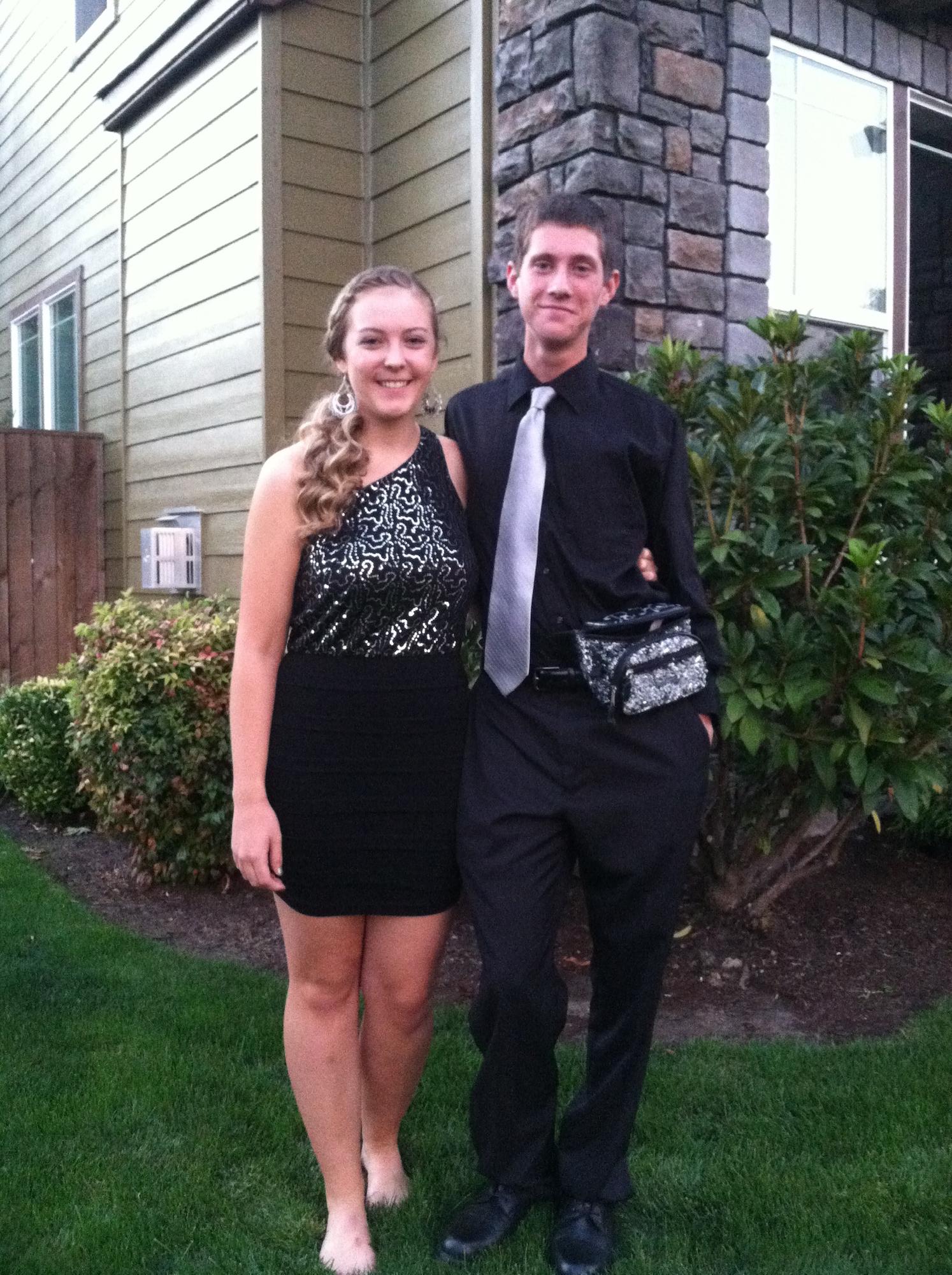 Homecoming our senior year of high school- the reason it all began!