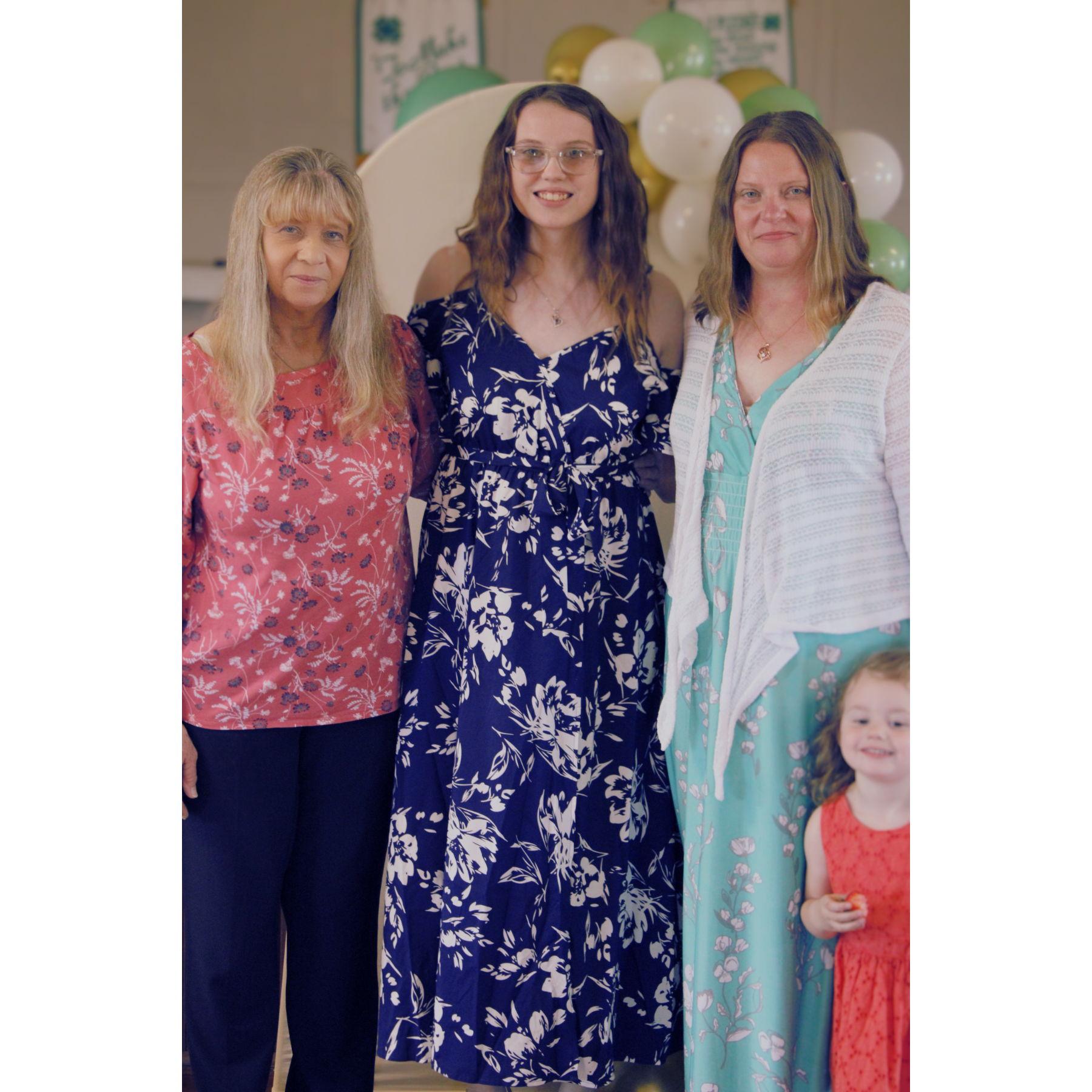 Bridal Shower Kristina with Cathy, Jennifer, and Eleanor