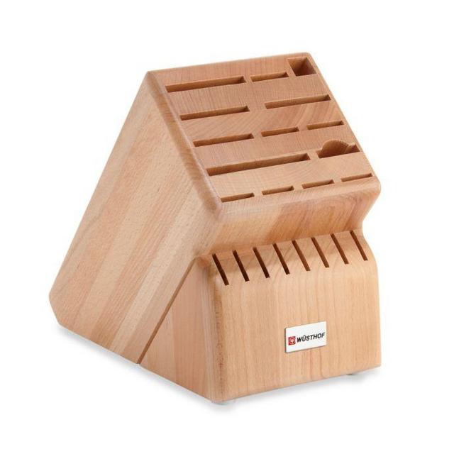 Wusthof® 22-Slot Wood Knife Block in Natural