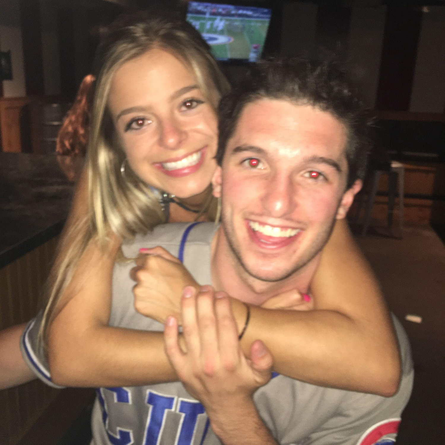 Rachel and Collin during their days at IU!