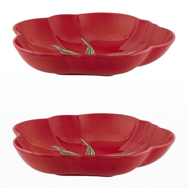 Bordallo PinheiroTomato Pasta Plate, Set of 2