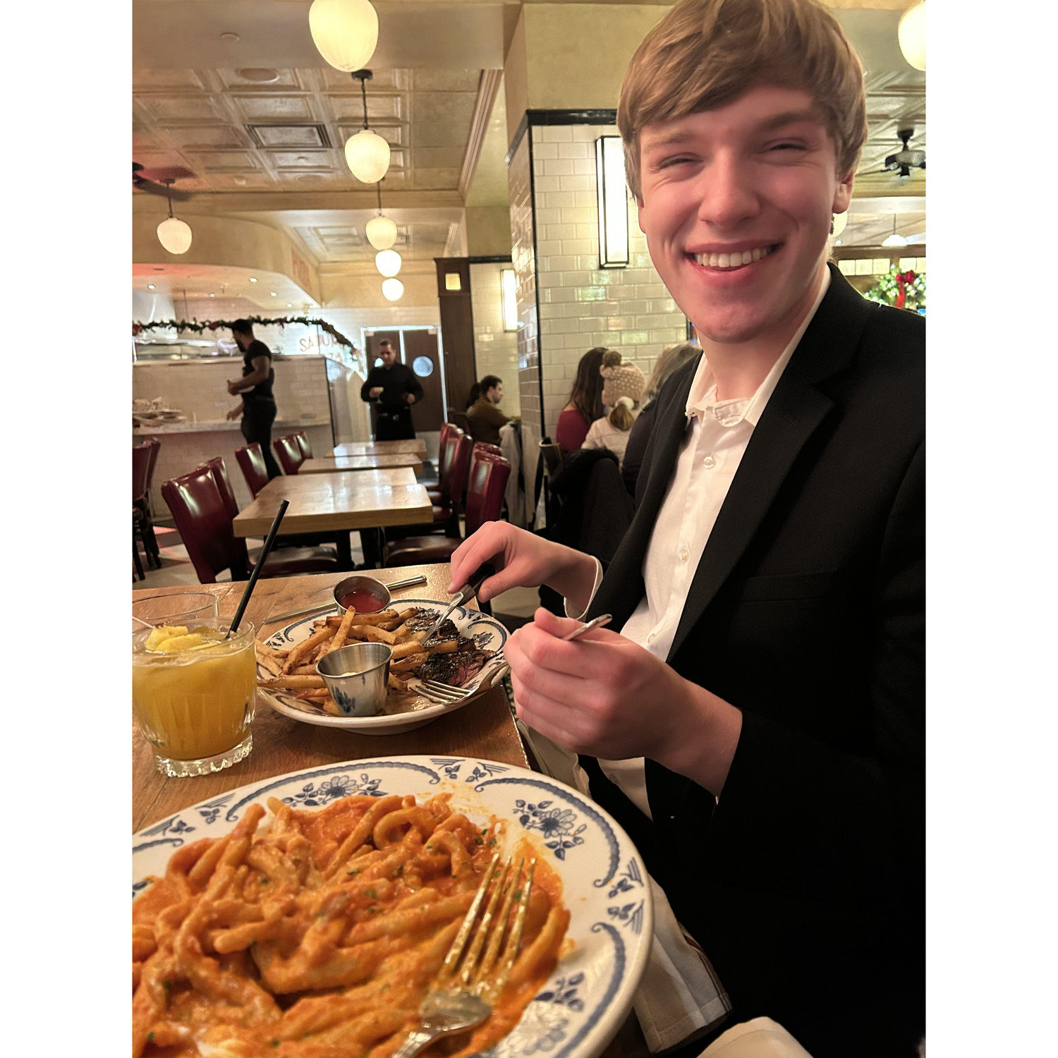 This was taken after Jayce proposed to Lily in Chicago!