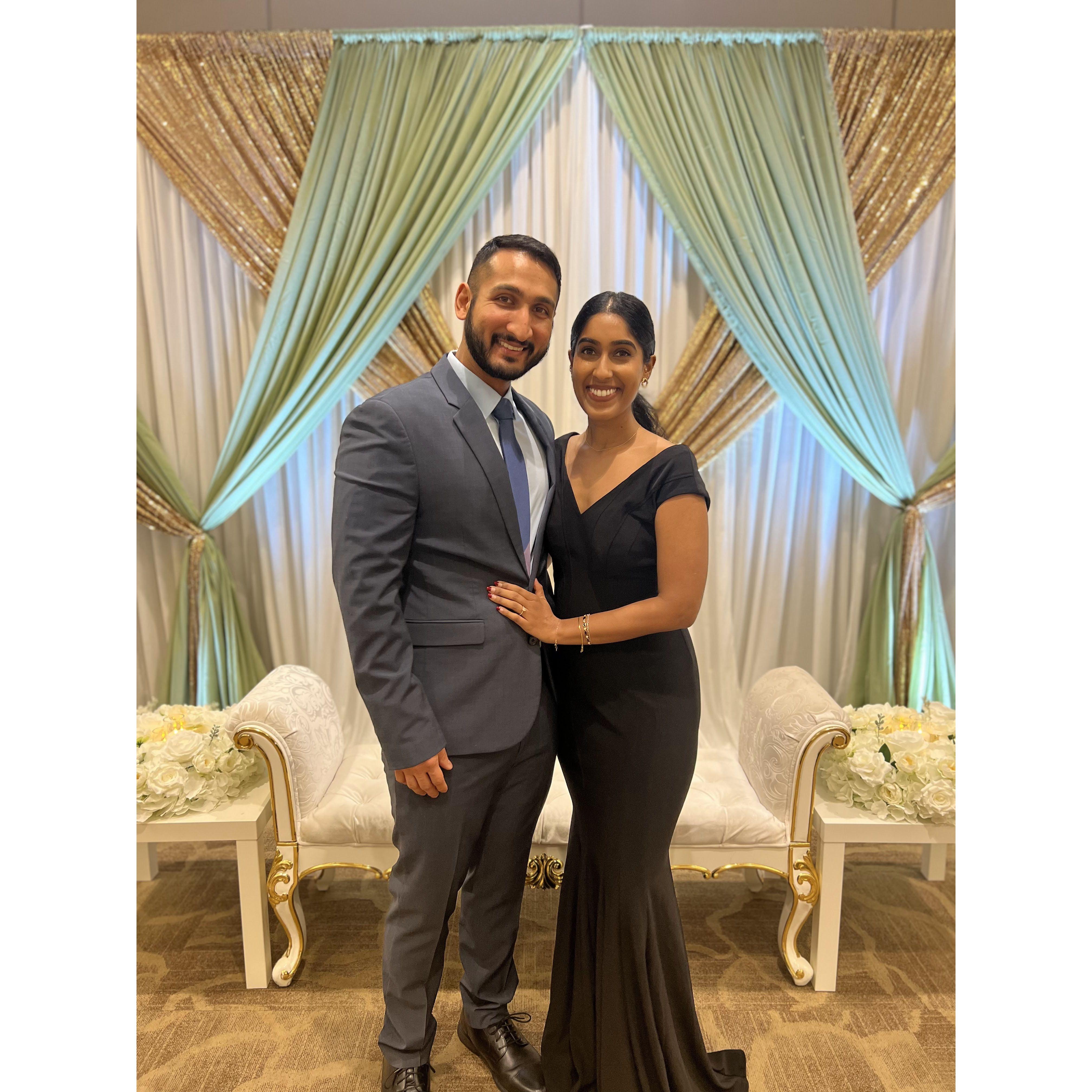 Celebrating Divya and Gavin's Marriage!