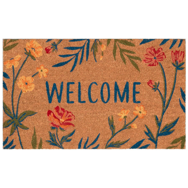 Liora Manne' Natura Floral Welcome 2'x3' Area Rug