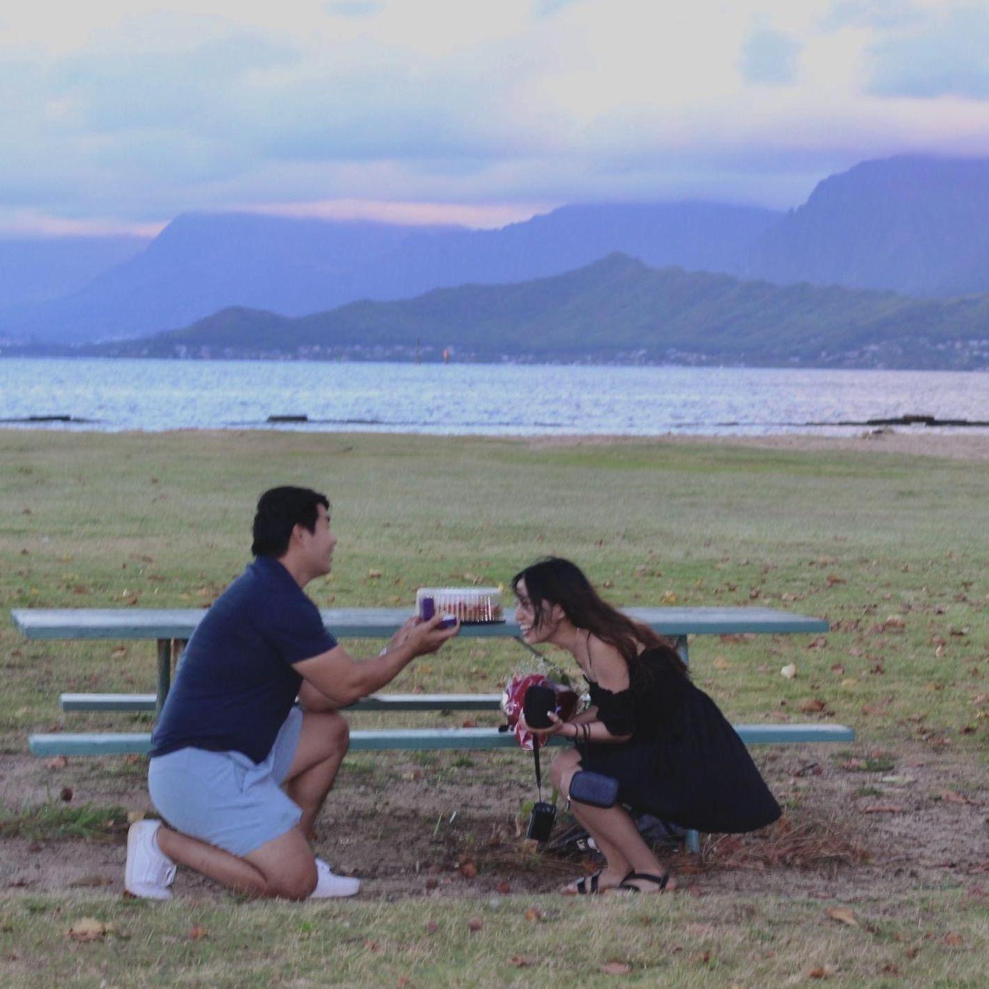 the proposal!! s/o tri an