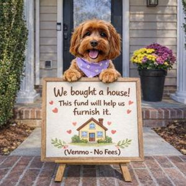Make Our House a Home Fund (Venmo - No Fees)