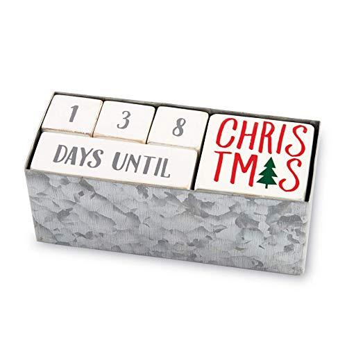 Mud Pie Holiday Countdown Block Set