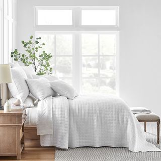 Mills Waffle 3-Piece Bedspread Set