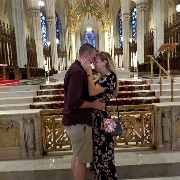 She said Yes!