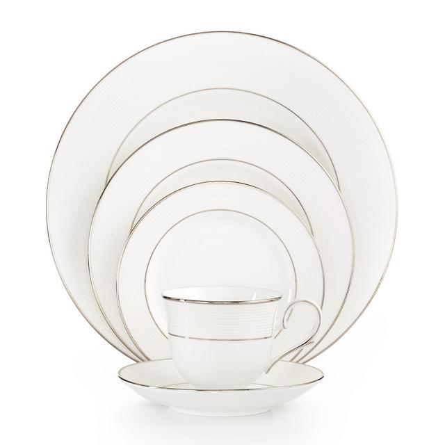 Lenox Opal Innocence Stripe 5-Piece Place Setting