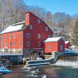 Main Street Clinton & The Red Mill