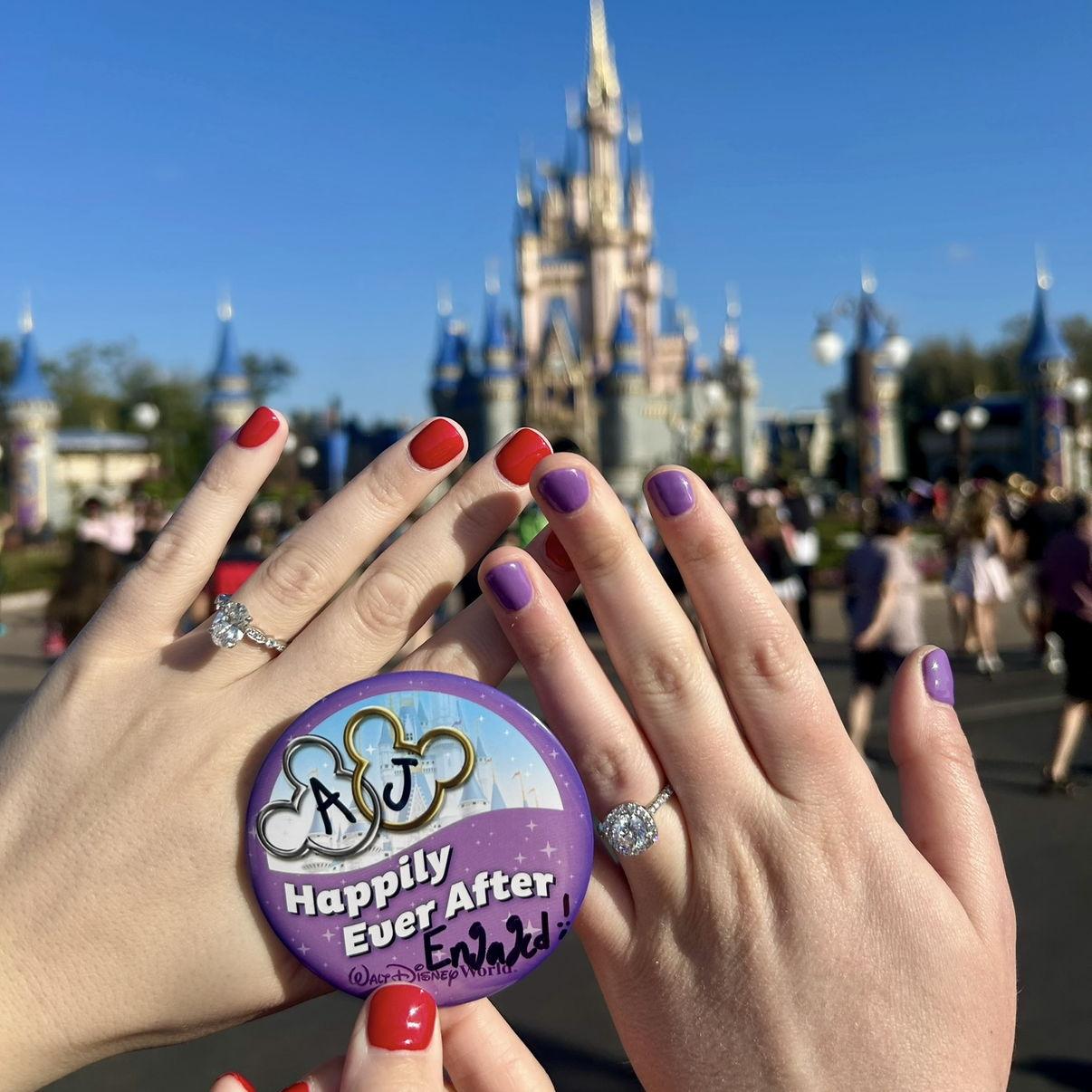 February 2025 - Fiancés in Magic Kingdom