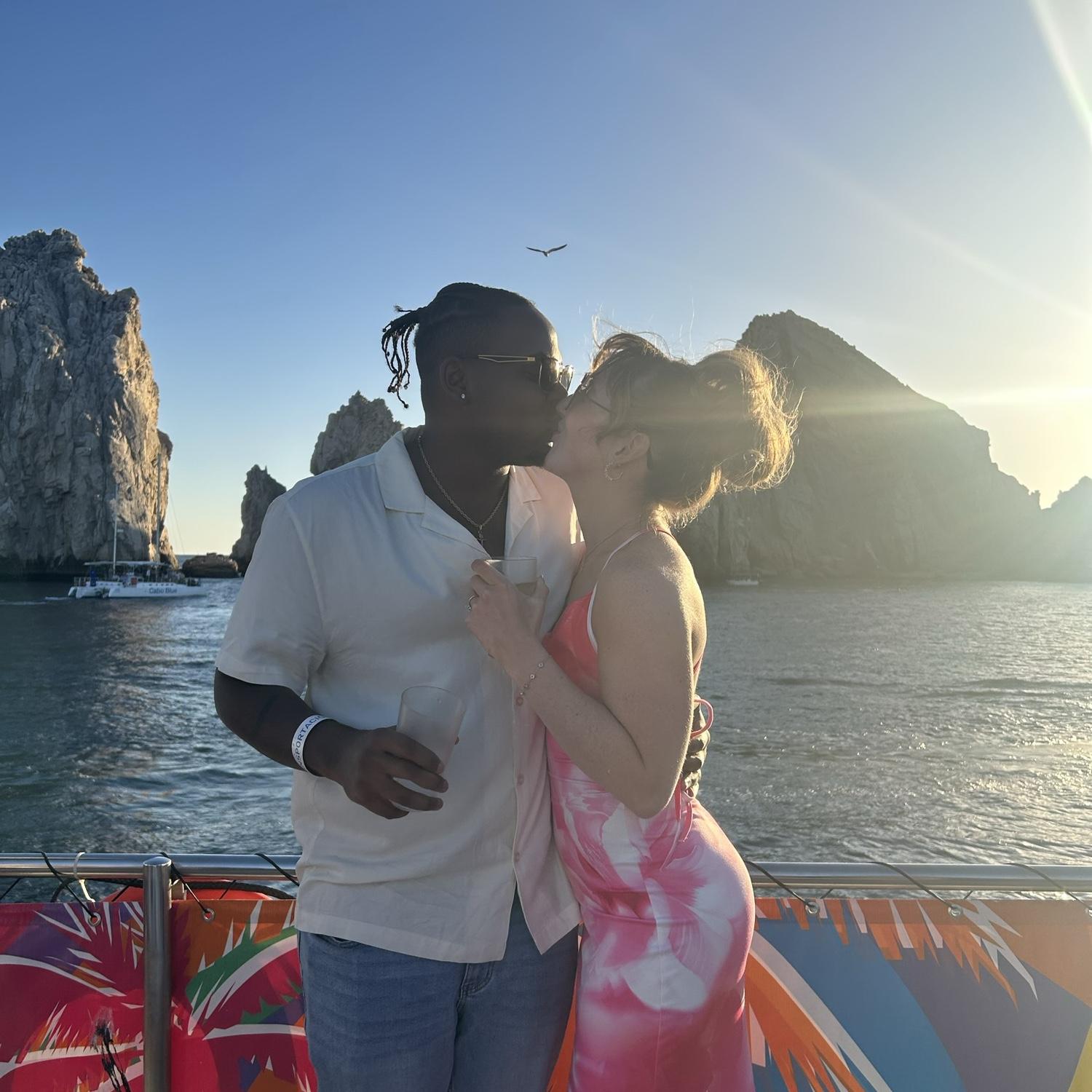 Ryan & Hailey’s rehearsal dinner sunset cruise!