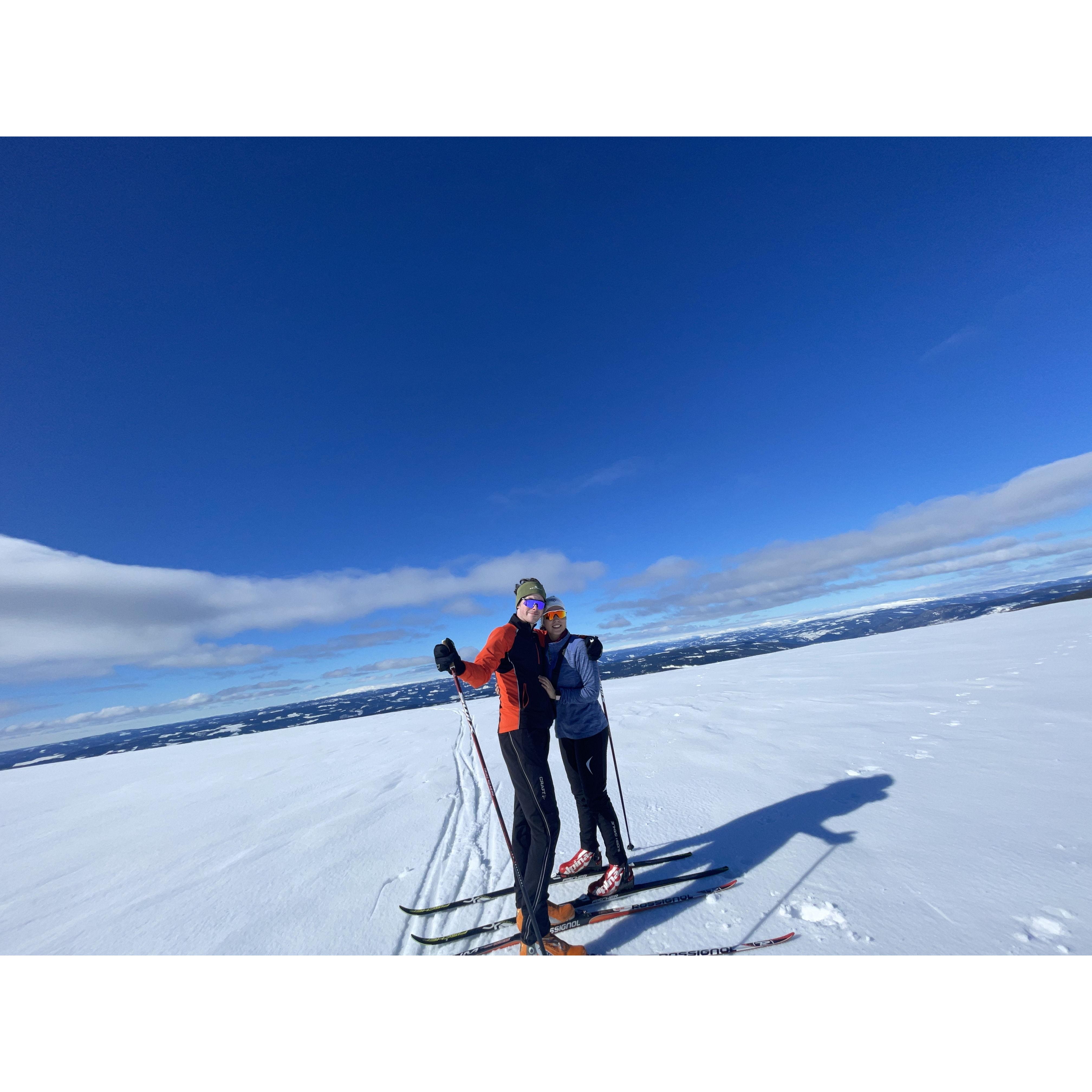 Cross Country skiing!