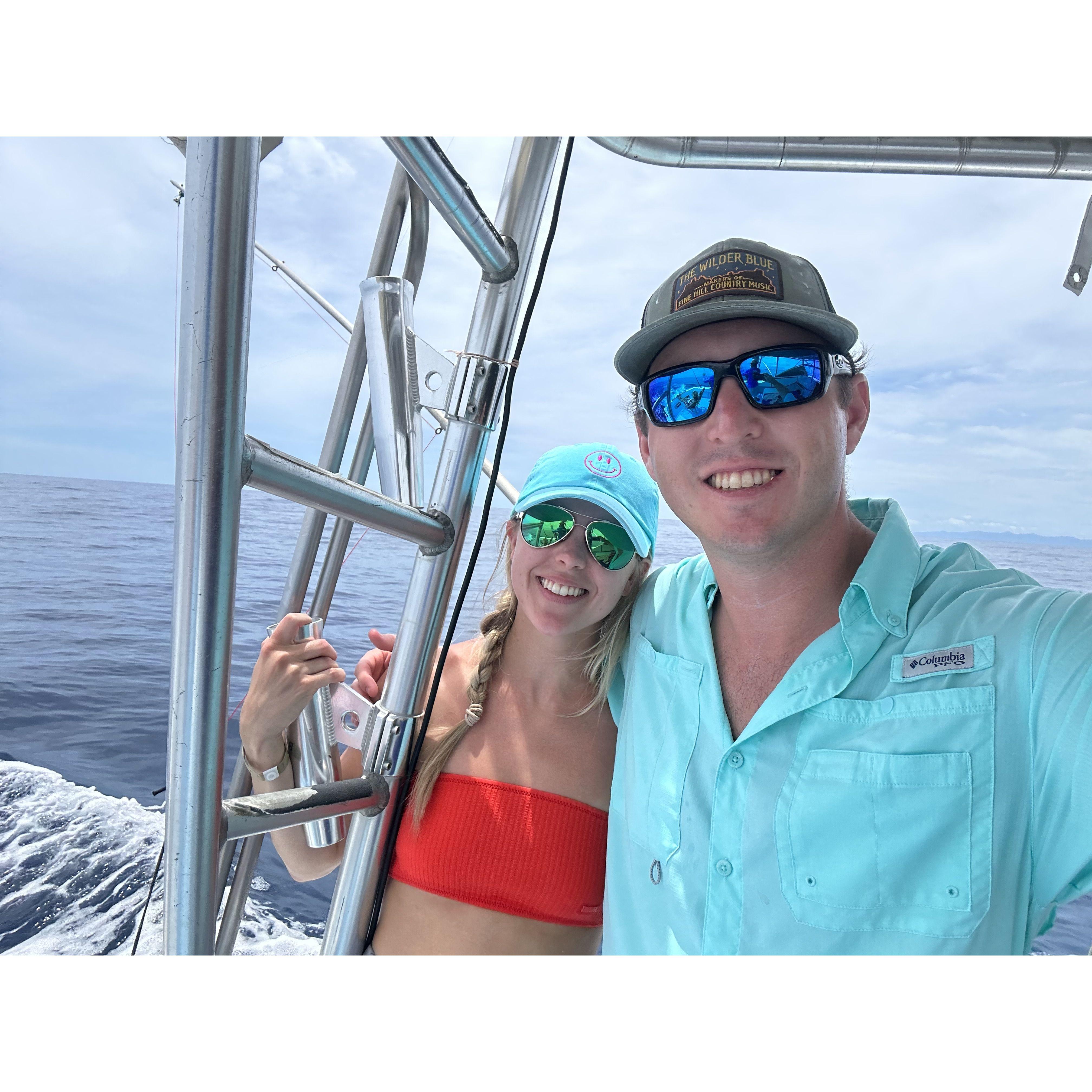Costa Rica fishing trip