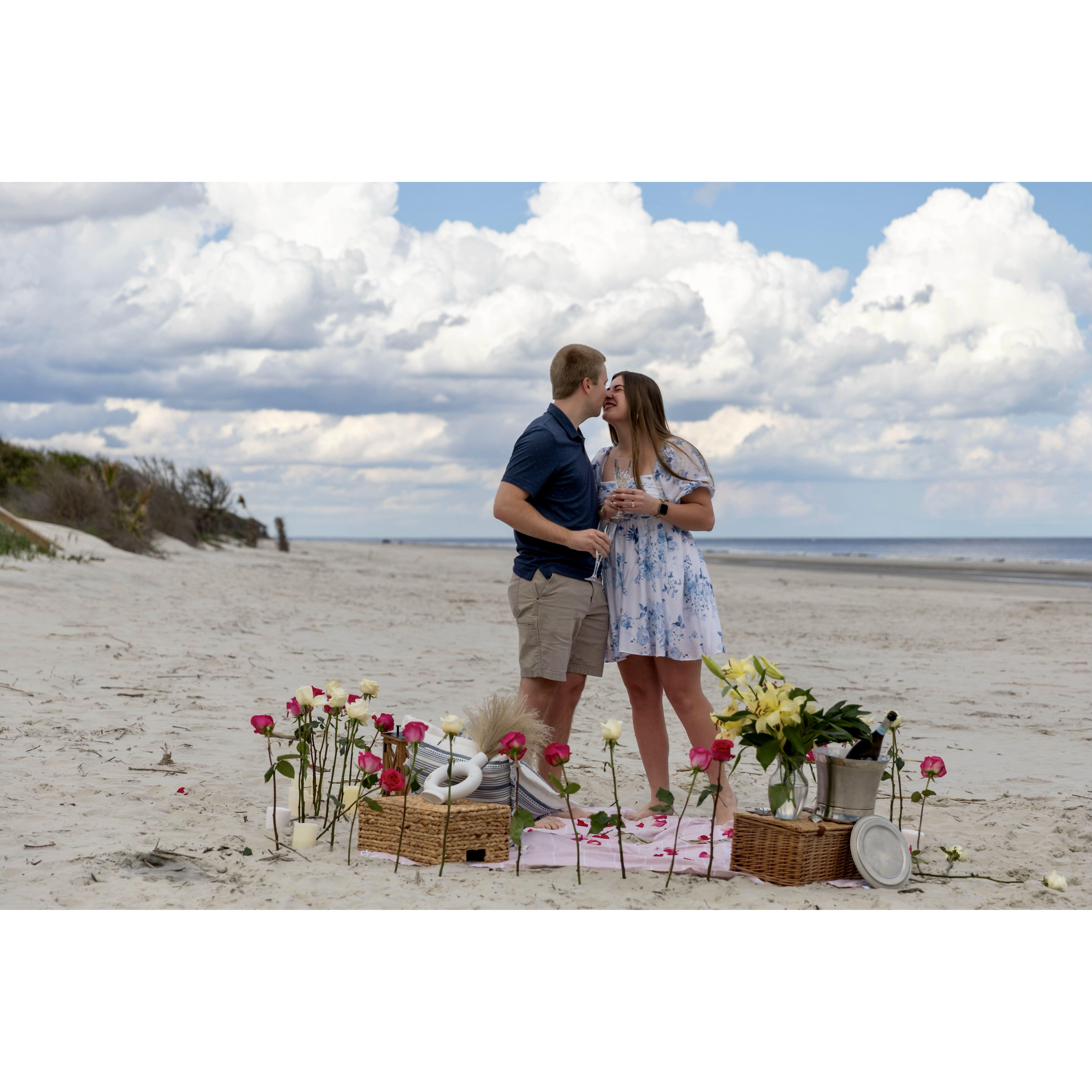 The start of forever together.