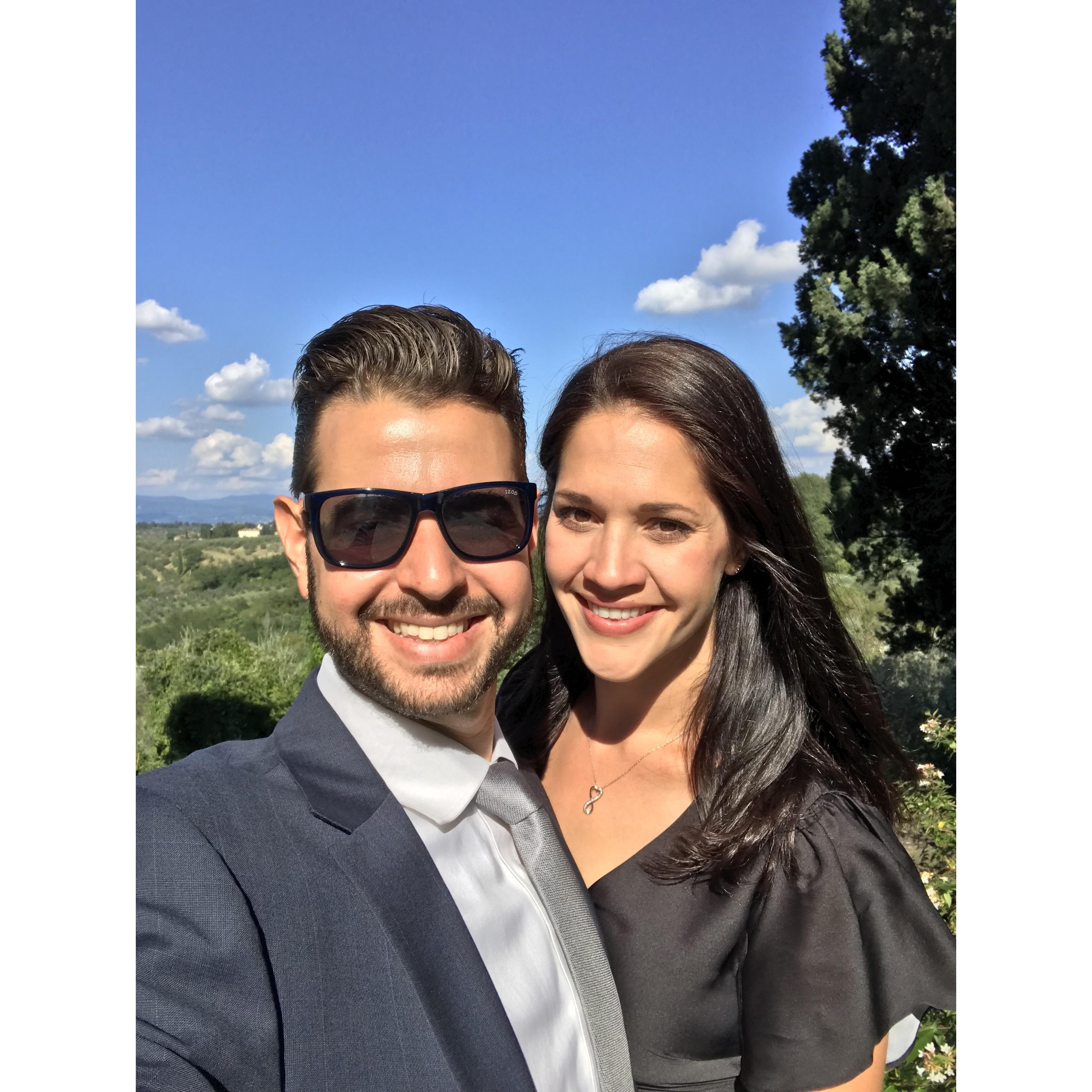 A wedding in Tuscany