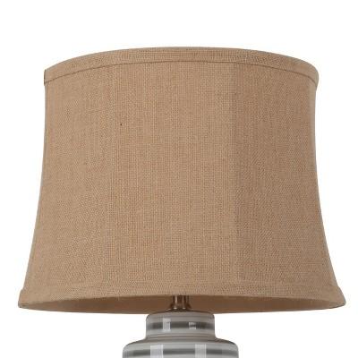 Replacement Soft Back Burlap Lampshade Light Brown - Threshold&#153;