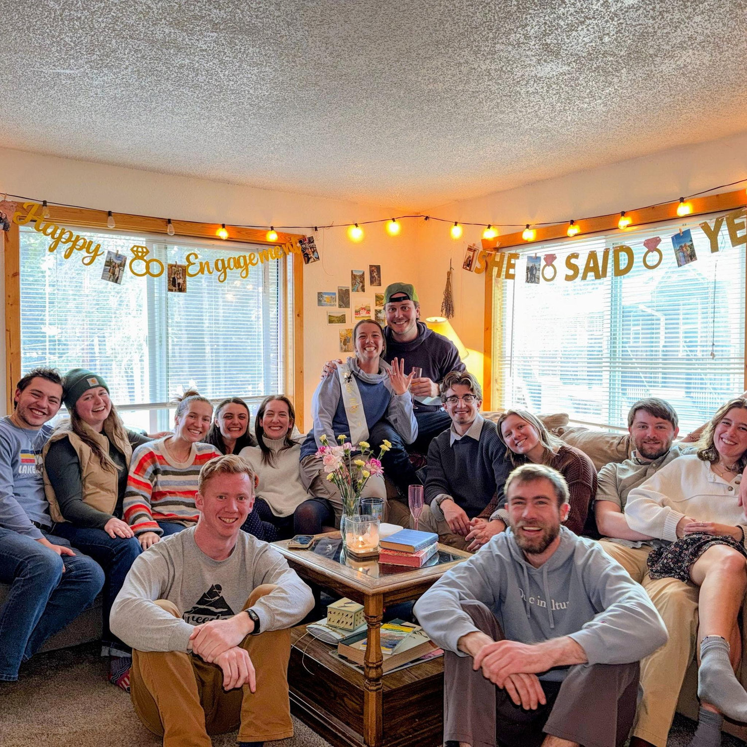 Our ENGAGEMENT party!