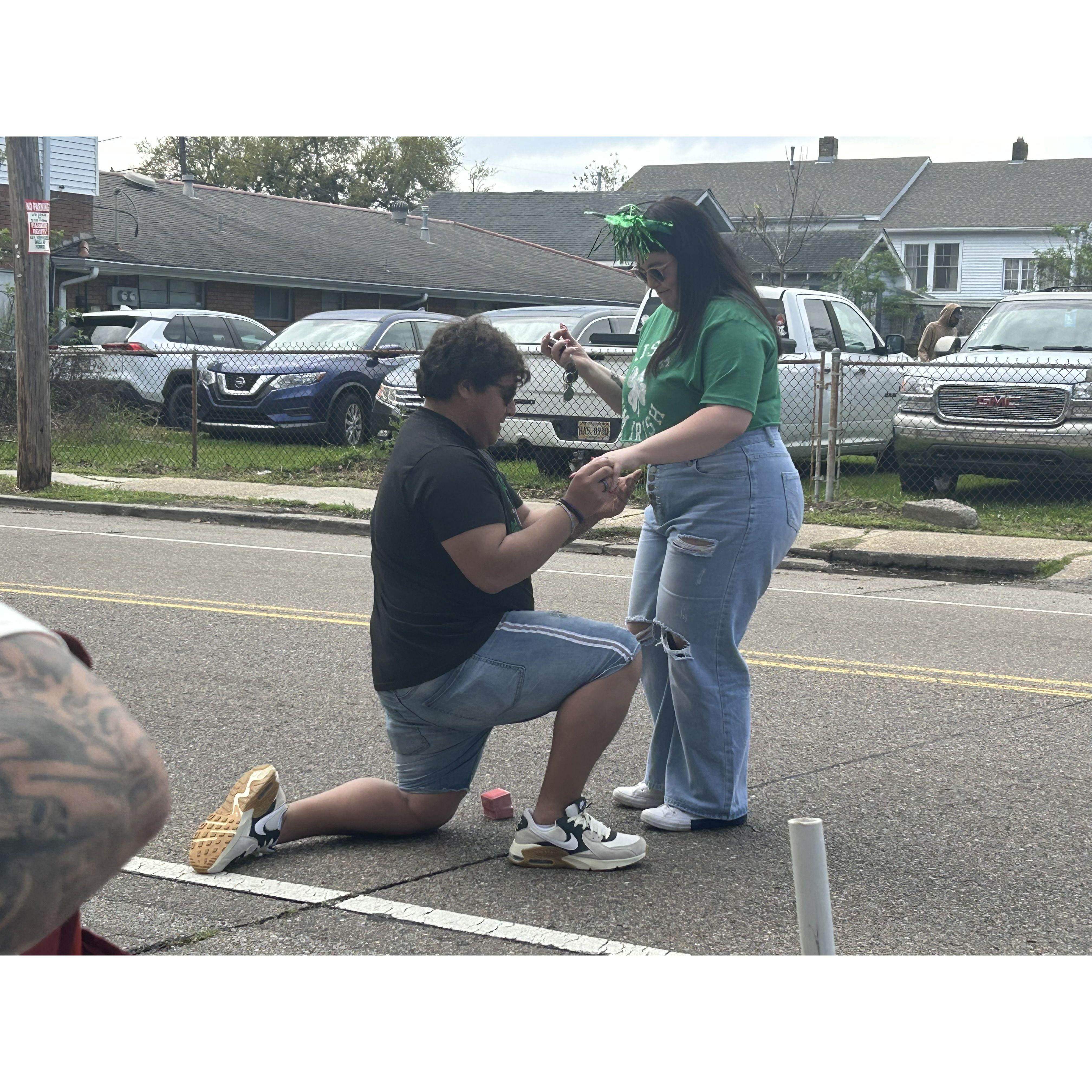 When he proposed❤️
