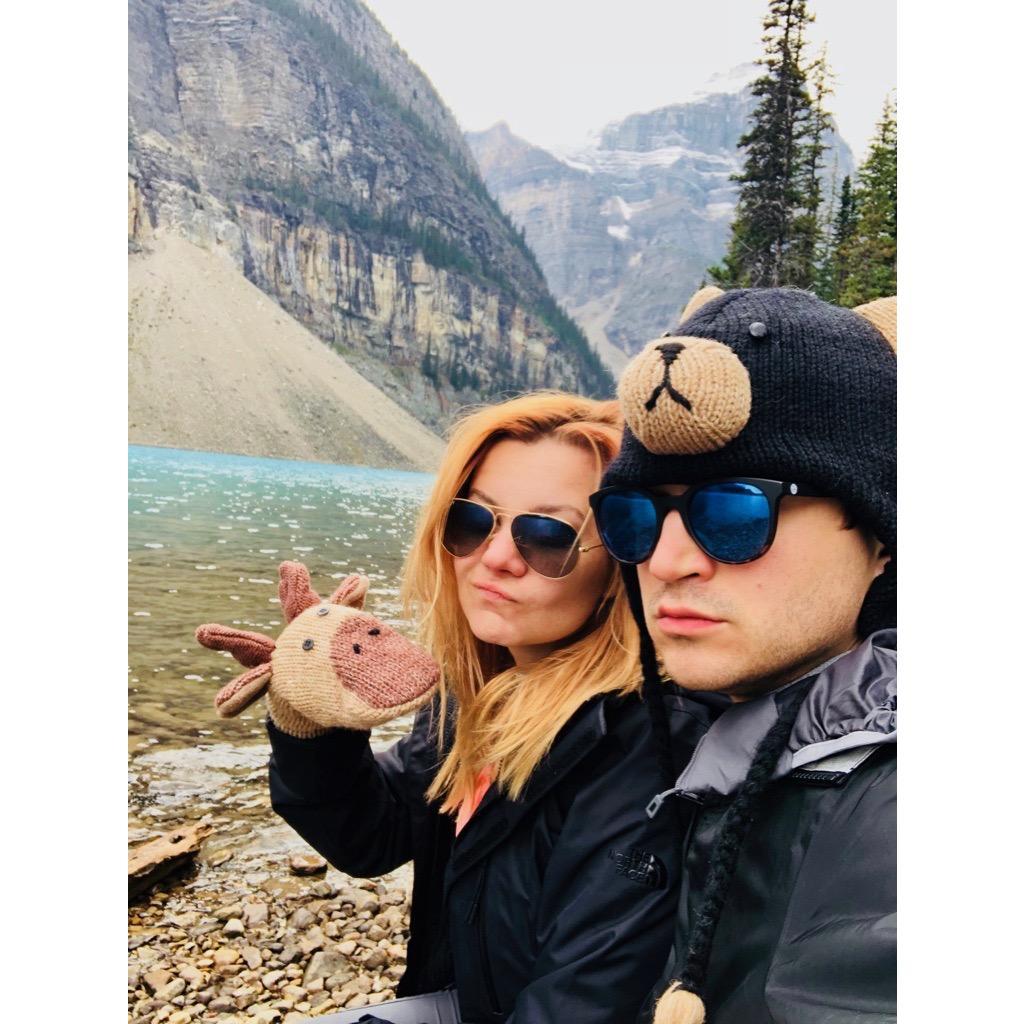 We tamed wild beasts in Banff.