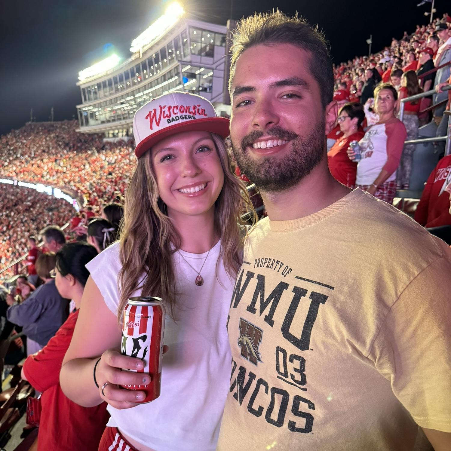 Another Courtney vs. Alex rivalry game — Wisconsin Badgers vs. WMU Broncos