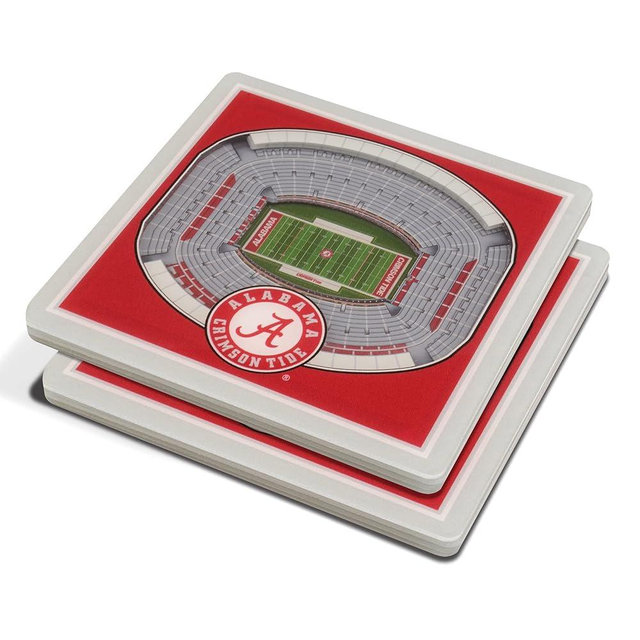 YouTheFan NCAA 3D StadiumView Coasters