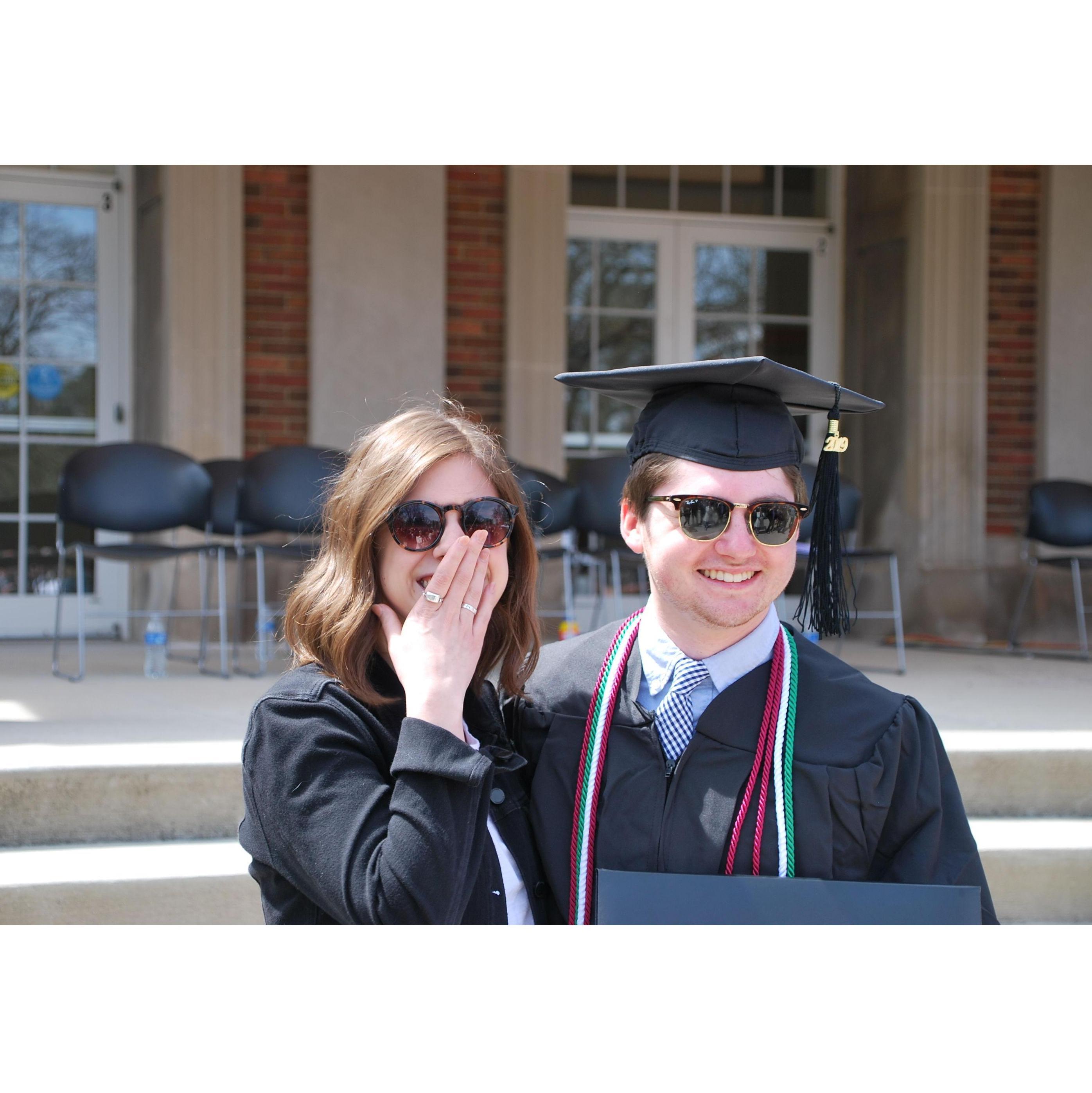 Kyle's graduation, 2019