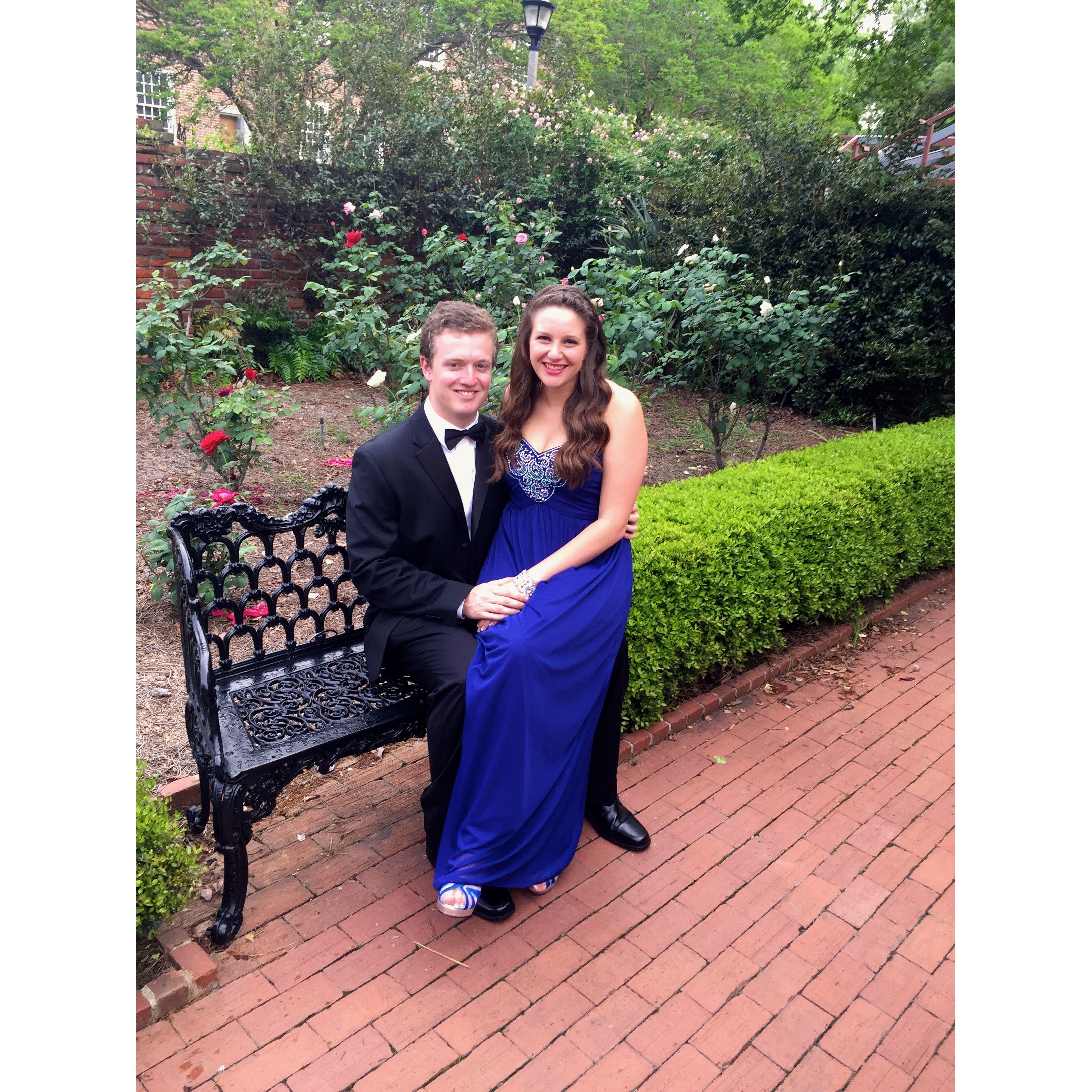 Sophomore year sorority formal