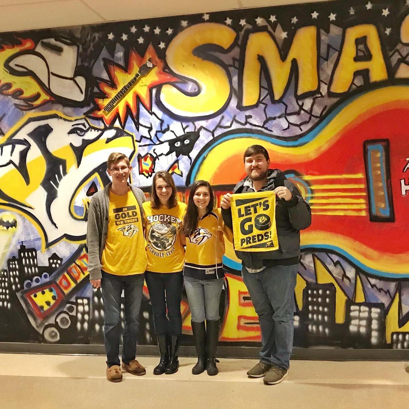Alyssa's favorite place in Nashville: Bridgestone Arena!