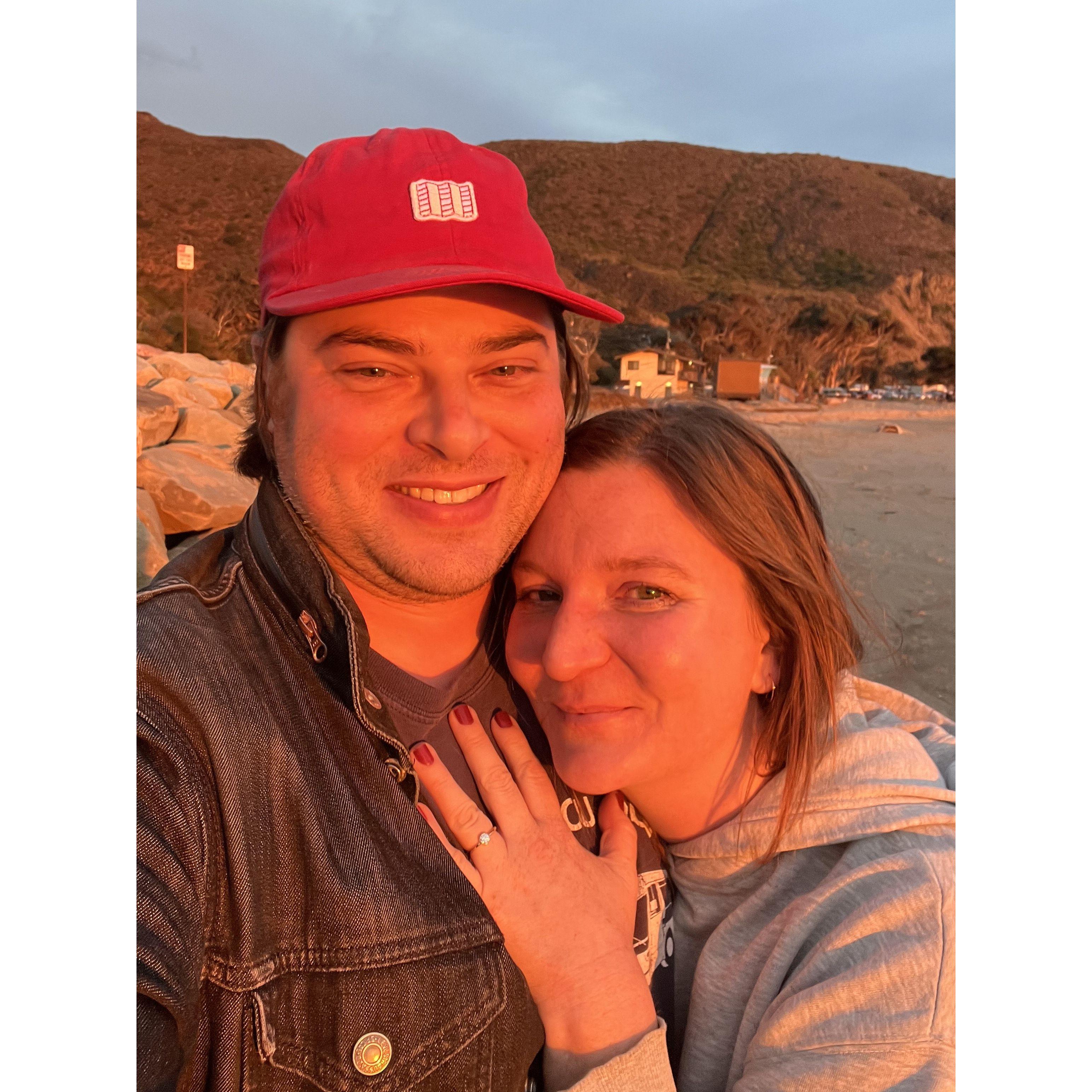 Sycamore Cove Beach, Malibu, CA. November 30, 2024.